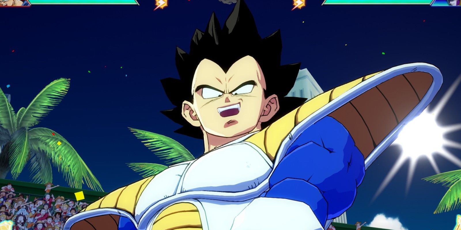 DBFZ DLC Base Vegeta about to use I have no use for Saiyans that can't move