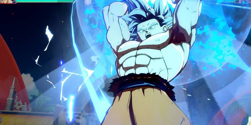 DBFZ DLC UI Goku about to use Accelerating Battle Spirit