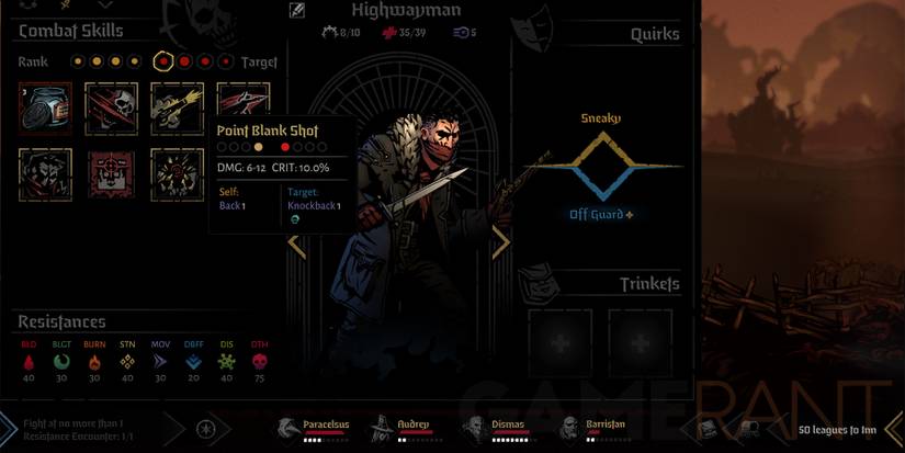 Darkest Dungeon 2Dismast Character Sheet