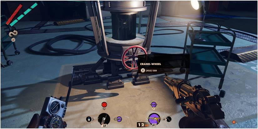 Deathloop Attaching The Crank To The Residuum Experiment