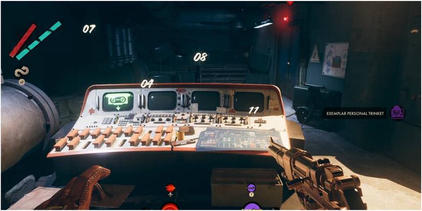 Deathloop Code Displayed In The Air On The Data Cassette Puzzle