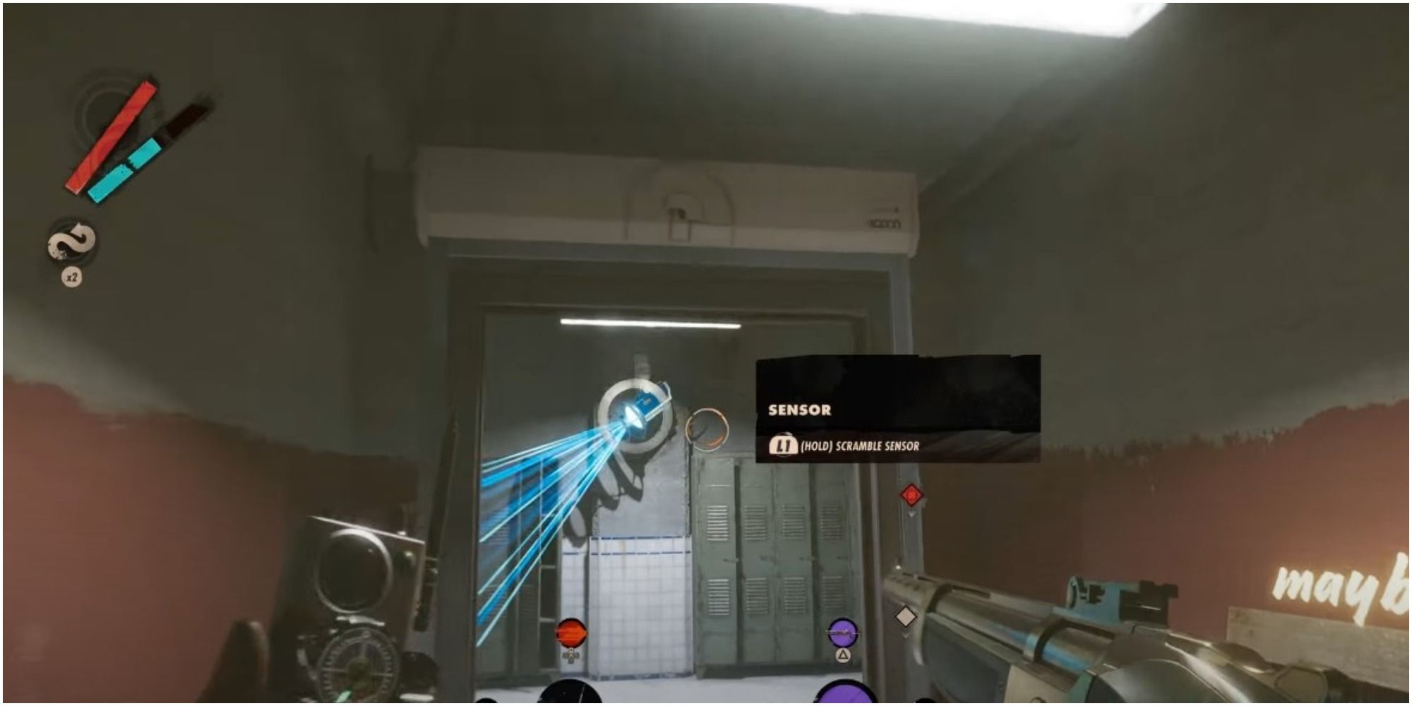 Deathloop Disabling The Security Camera In Fia's Locker Room