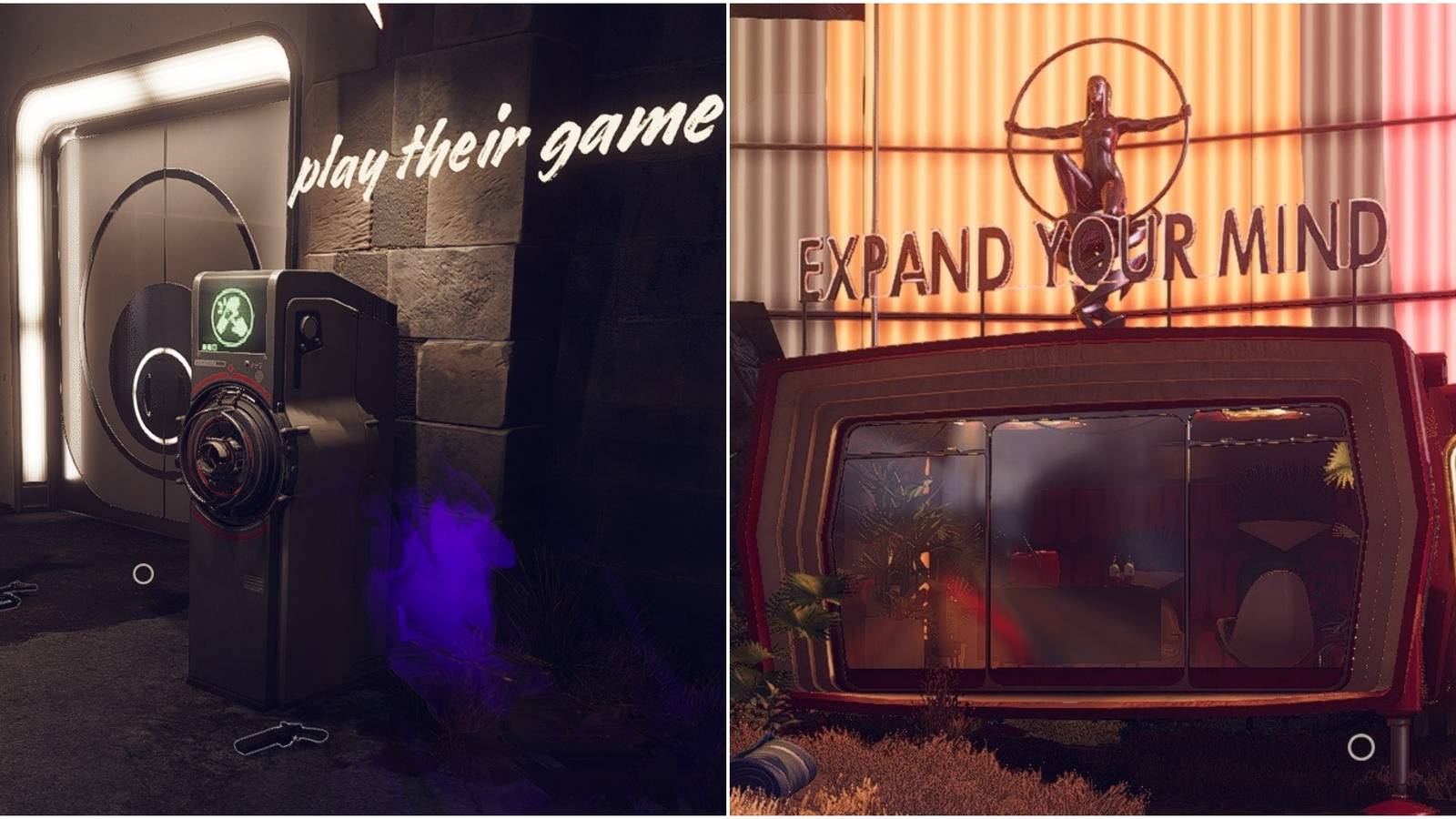 Deathloop Fristad Rock Guide Collage Delivery Booth And Classpass