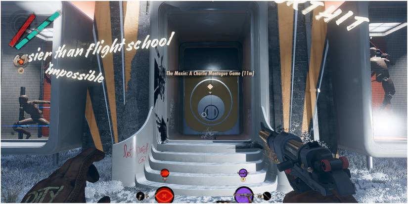 Deathloop Front Of The Moxie Store When It Is Open For Playing