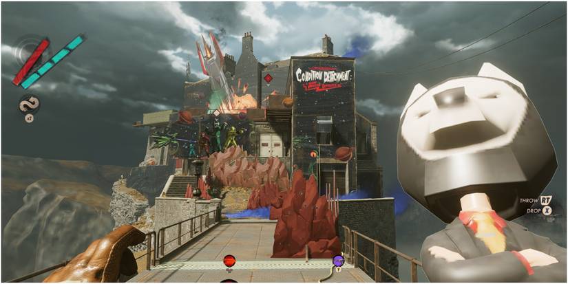 Deathloop Heading Across The Bridge To Condition Detachment