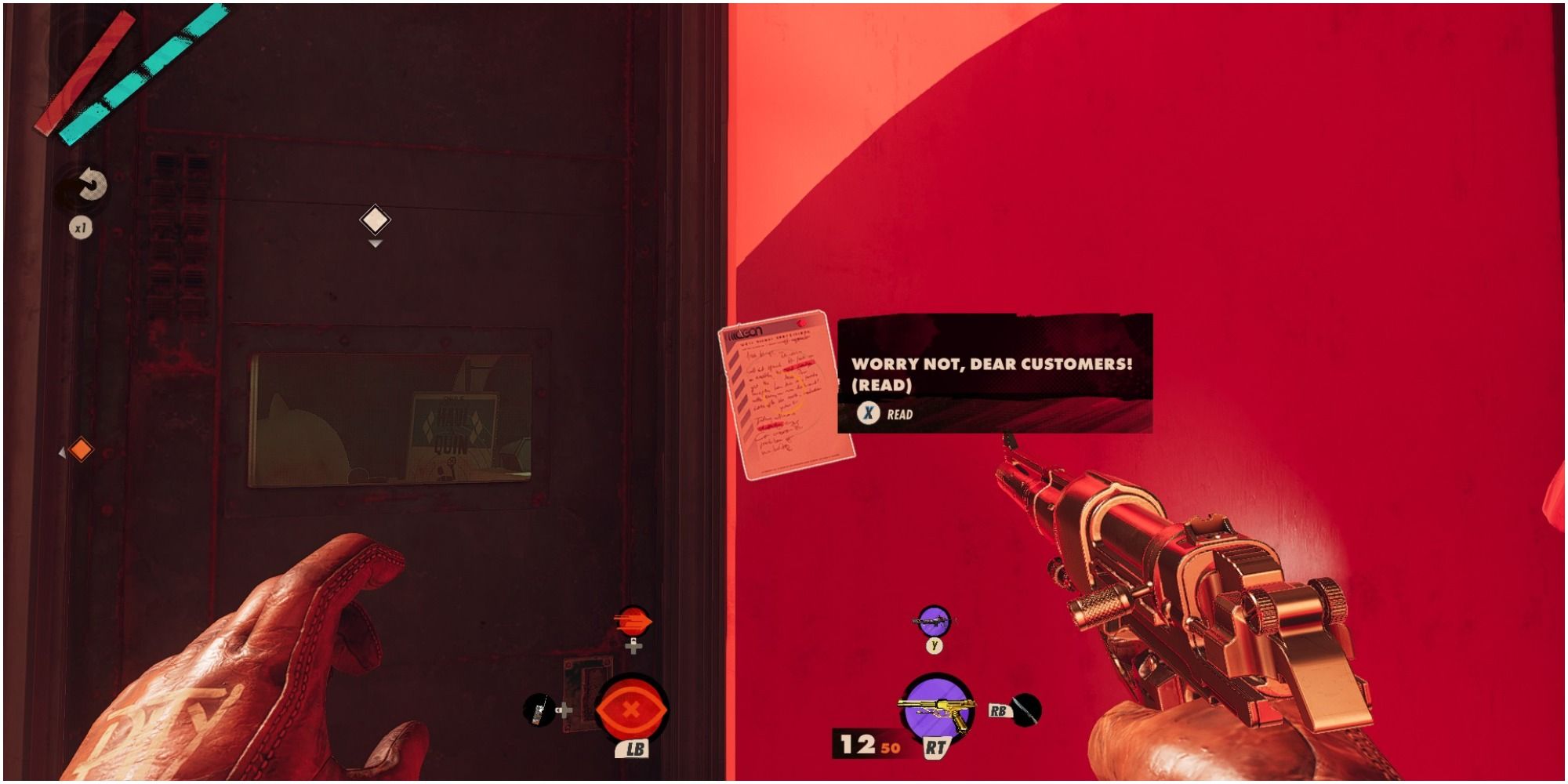 Deathloop Note On The Entrance To Amador's Shop