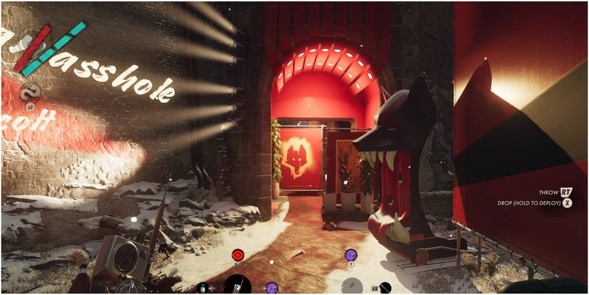 Deathloop The Front Door Of Dorsey Manor In The Evening