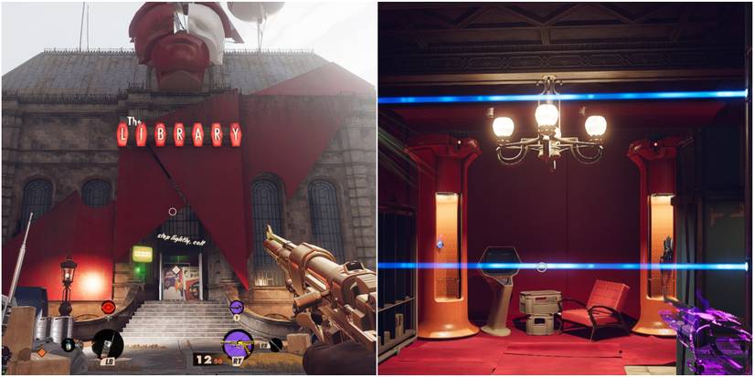 Deathloop The Library In Updaam And The Weapons Inside