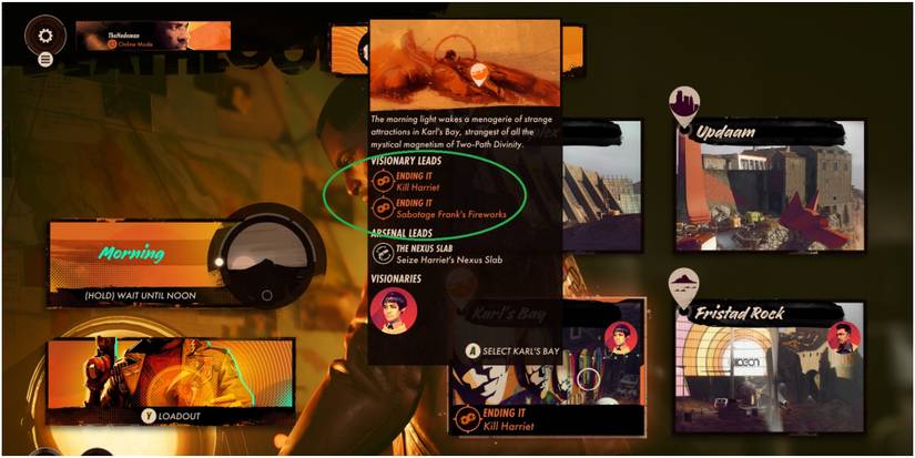 Deathloop Visionary Leads For Karl's Bay In The Morning