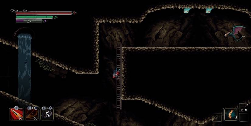 Exploring the world in Death's Gambit Afterlife