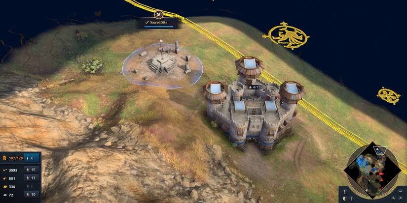 Defending A Sacred Site From Age Of Empires 4