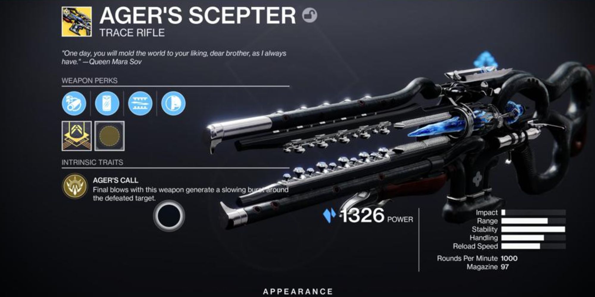 Destiny 2 Agers Scepter