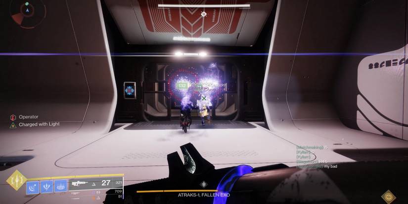Destiny 2 Deep Stone Crypt Two Players Going Into Airlock