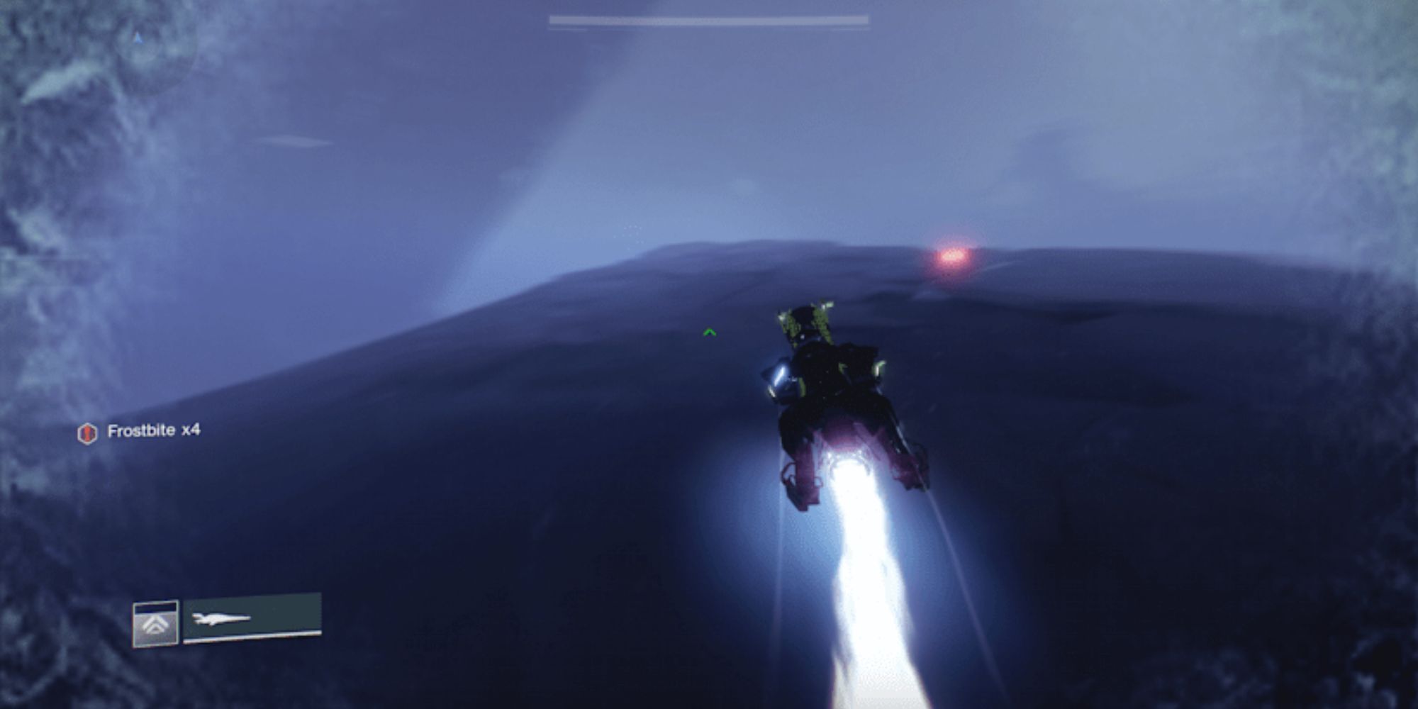 Destiny 2 Player Riding Sparrow In Deep Stone Crypt Raid