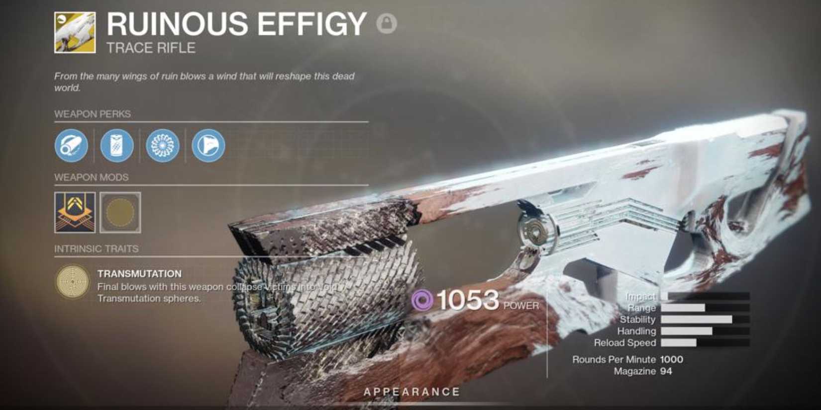 Destiny 2 Ruinous Effigy