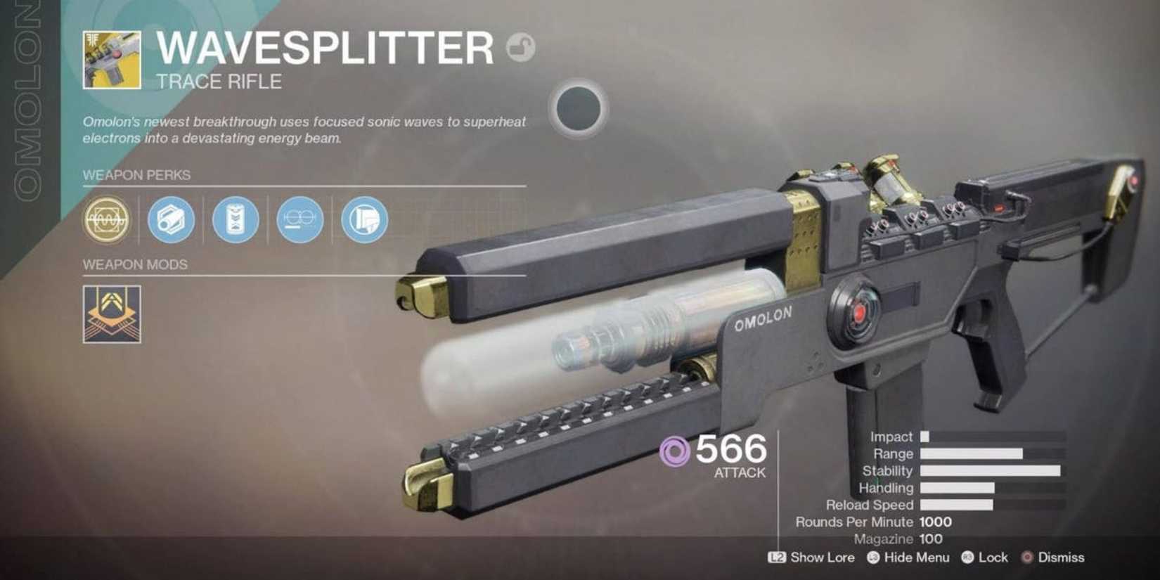 Destiny 2 Wavesplitter