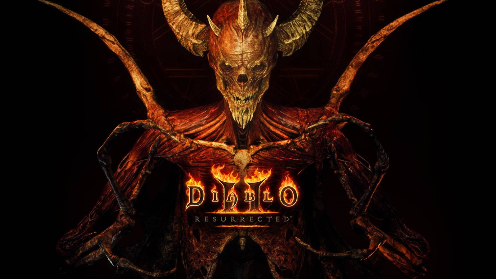 Diablo 2 Resurrected mephisto promotional art