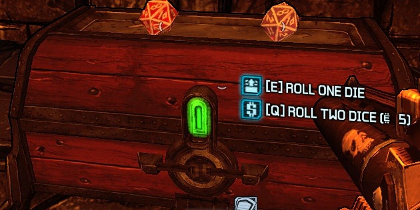 Dice chest in Borderlands 2 Tiny Tina Assault on Dragons Keep