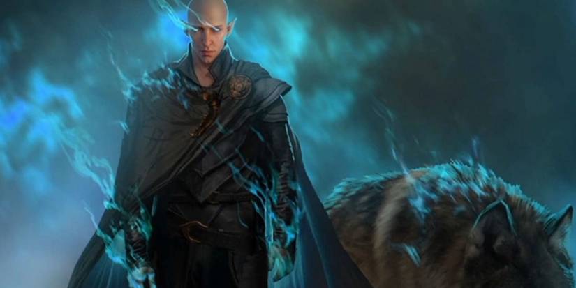 Concept art of Solas in Dragon Age 4. 