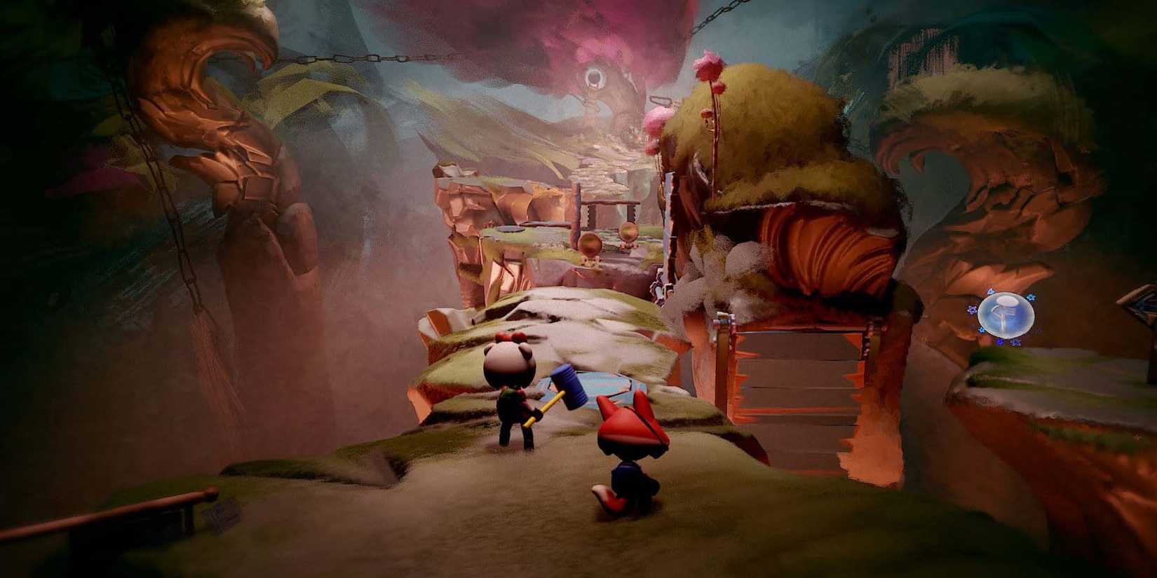 Anthropomorphic characters in Dreams