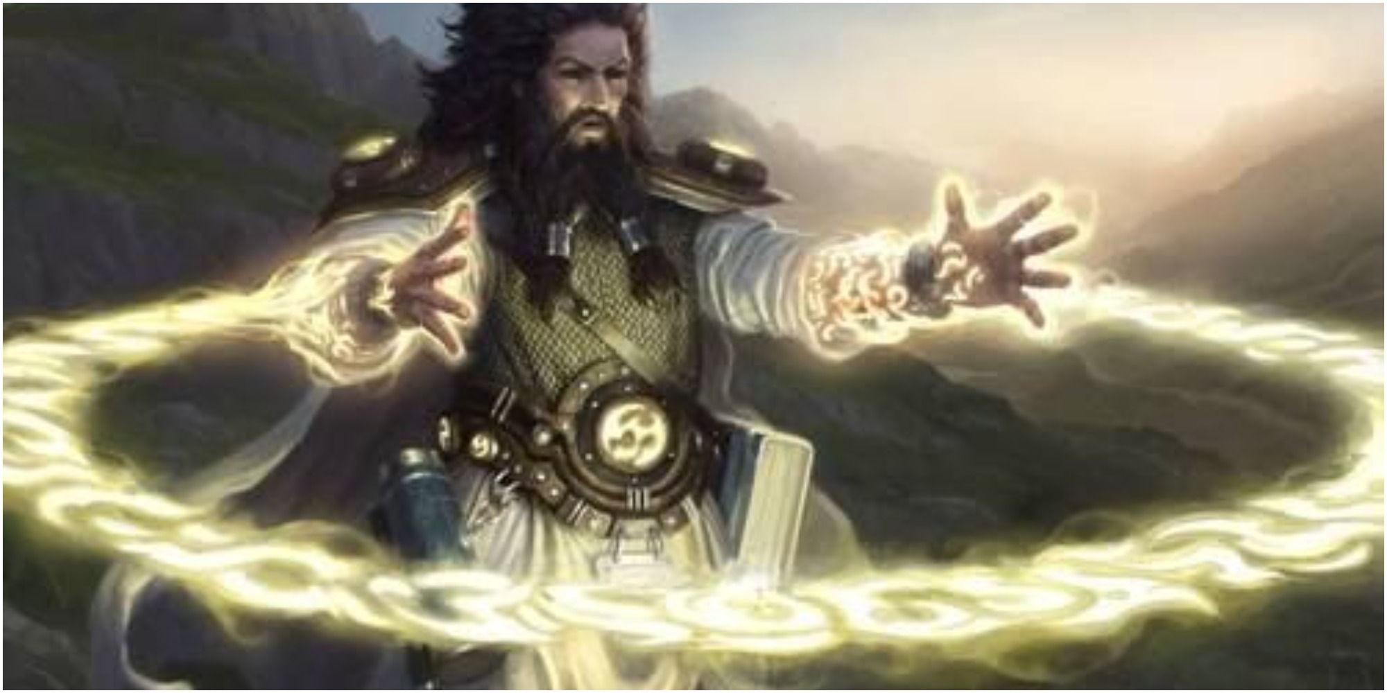 Dungeons And Dragons Artwork Of A Cleric Casting A Divine Spell