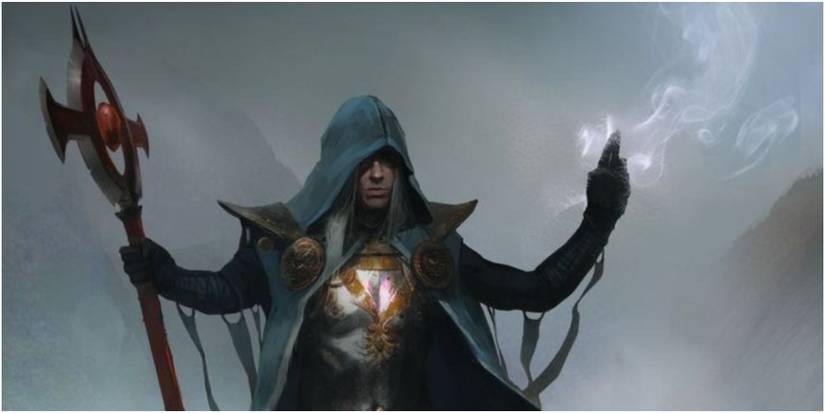 Dungeons And Dragons Dark Cleric Artwork From Xanathar's Guide To Everything