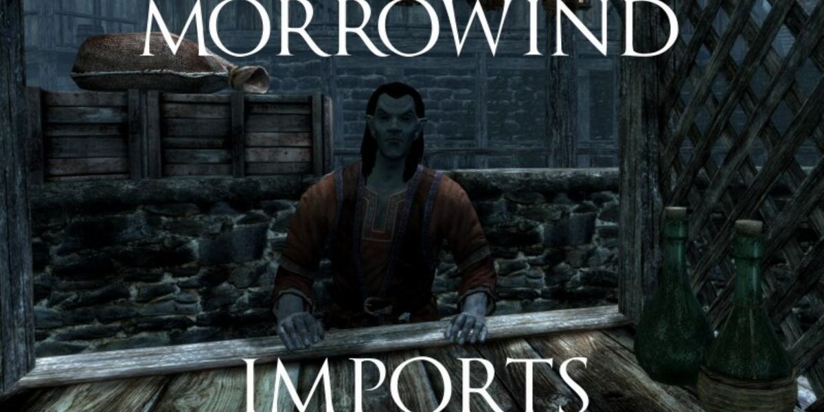 Dunmer Skyrim Best Mods Addons Morrowind Imports
