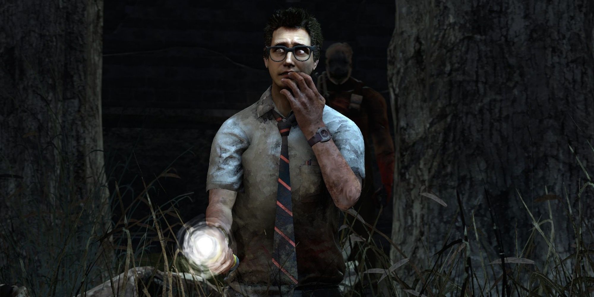 Dwight Fairfield Dead by Daylight flashlight with Trapper
