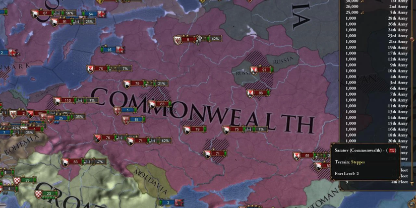 Europa Univeralis 4 Polish Rebels EU4 Just Trait National Unrest