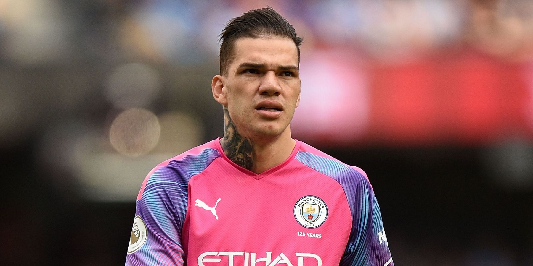 Ederson, the goalkeeper of Manchester City
