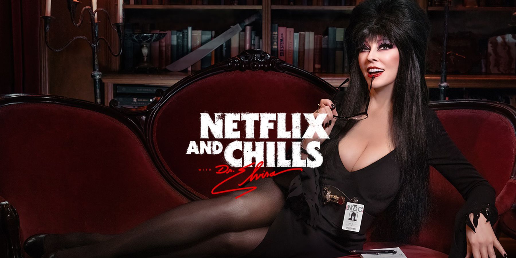 Elvira Explains The Health Benefits Of Horror Movies For Netflix