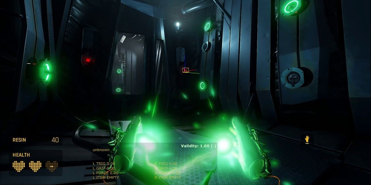 Energetic Hands mod for Half Life Alyx