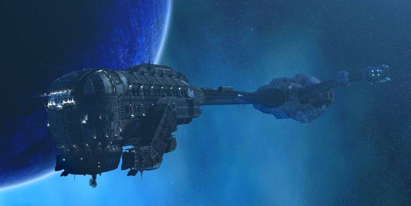 Event Horizon ships docked against one another