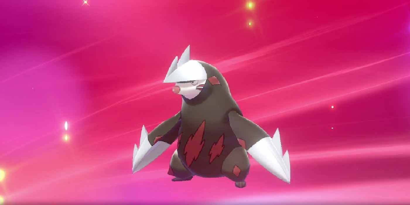Excadrill is a Steel type Pokemon that resembles a demonic mole