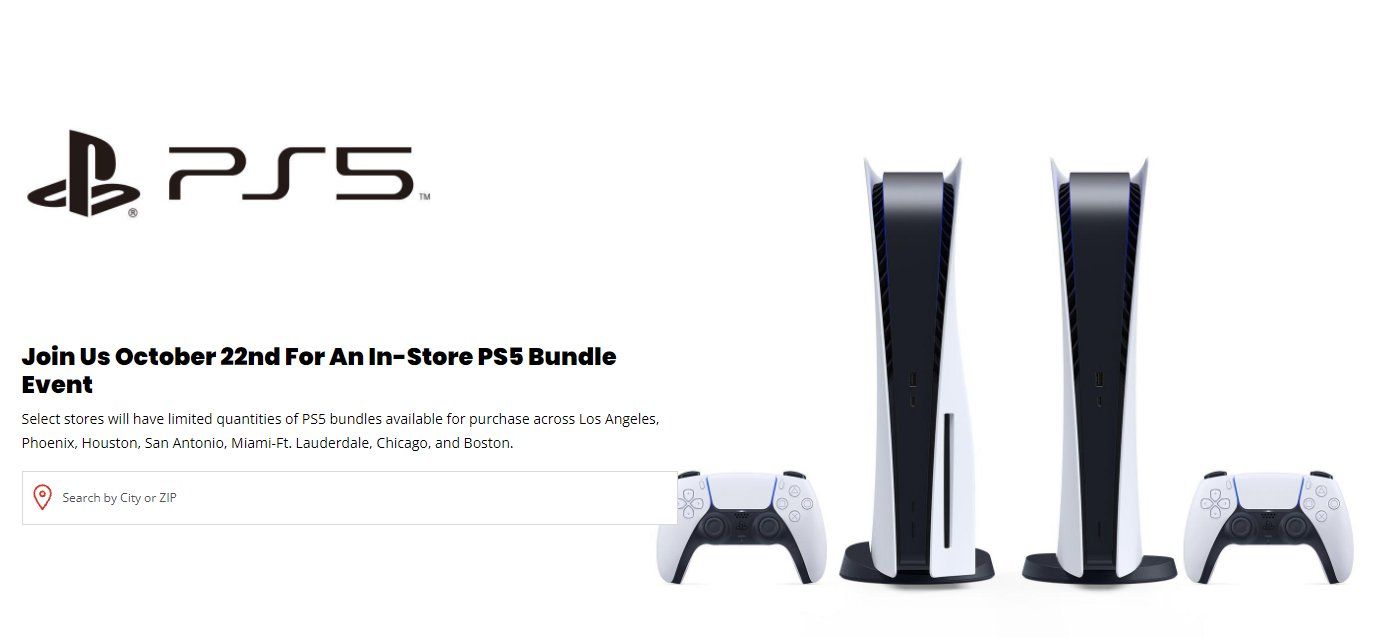 GameStop Restocking PS5 Consoles In-Store Later This Week