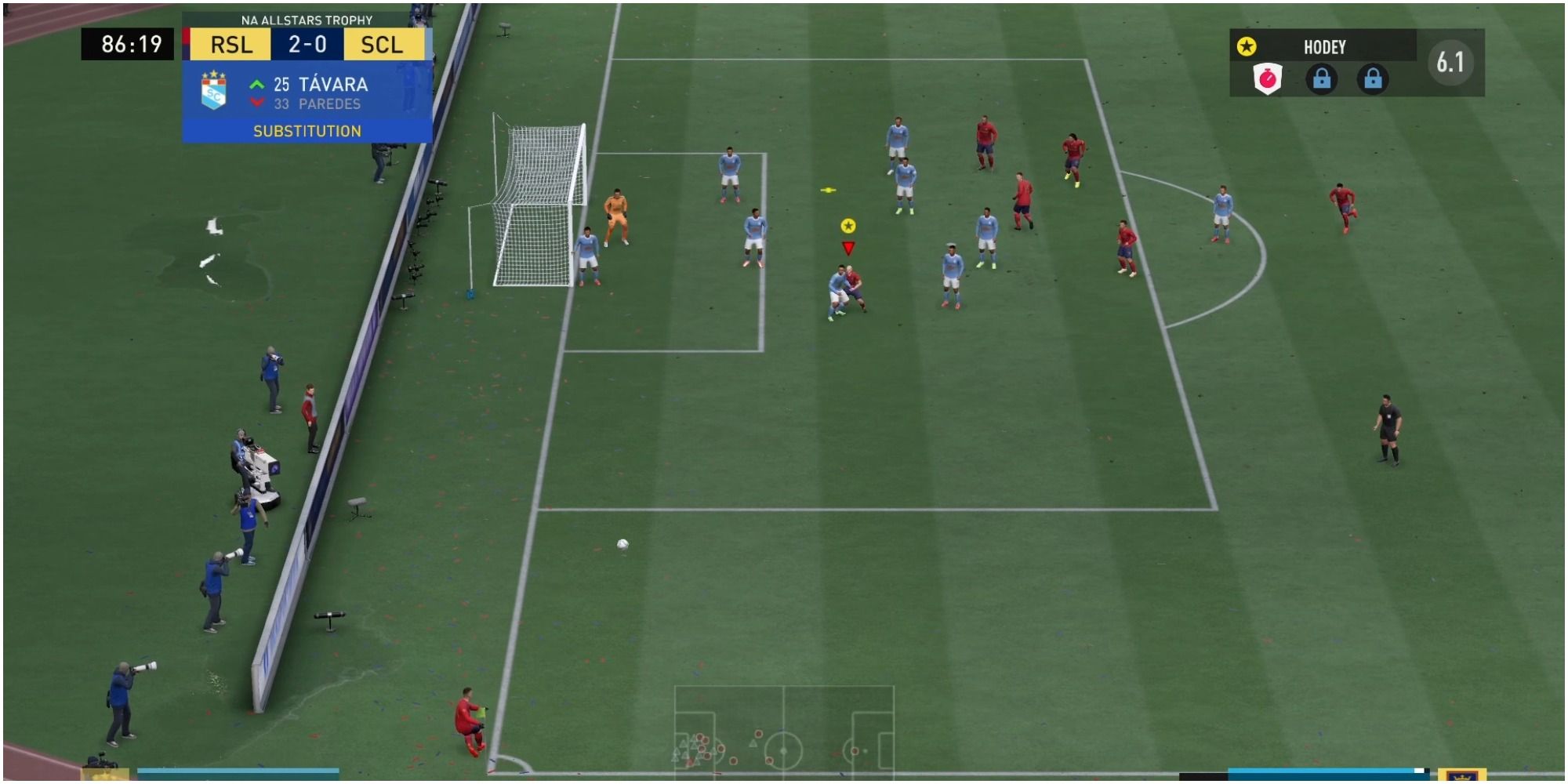 FIFA 22 Poor Aim On A Corner Kick Headed To Defenders