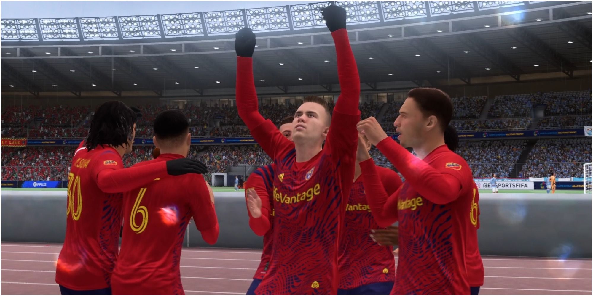 FIFA 22 Team Celebration After An Early Goal