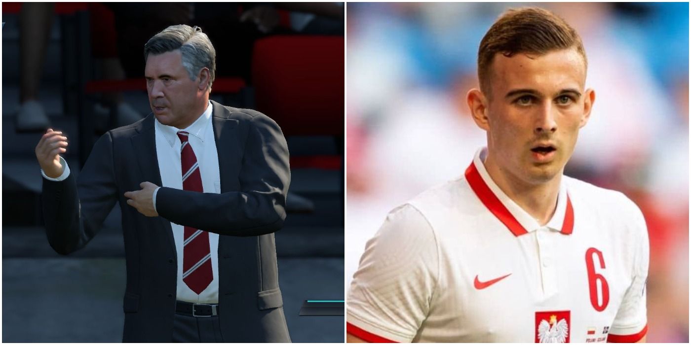 FIFA 22 Carlo Ancelloti Kacper Kozlowski