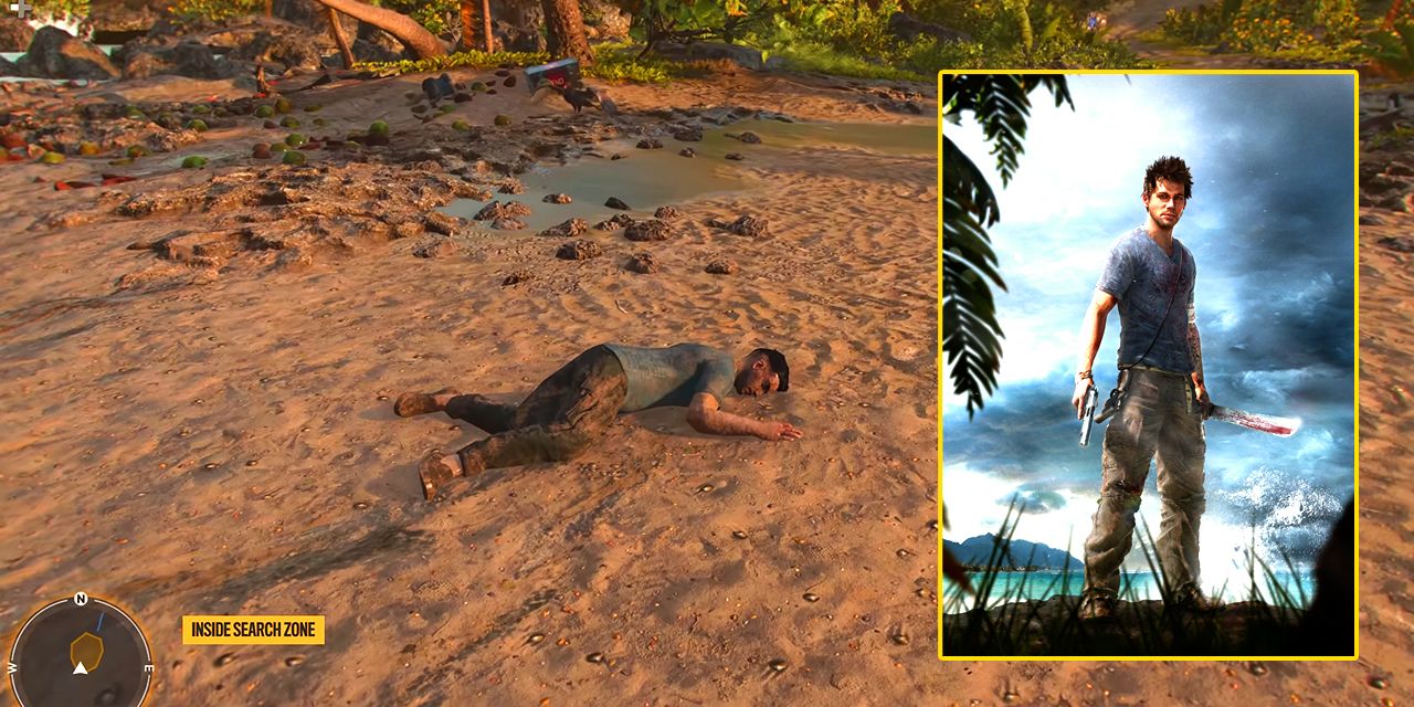 Far Cry 6 - 10 - Hidden Locations Only Experts Found - Jason Brody Dead Body with poster of Jason