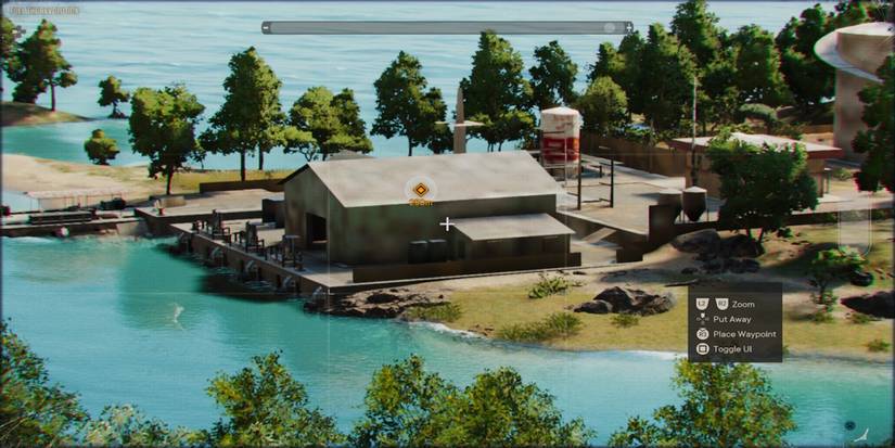 Surveying a building in Far Cry 6