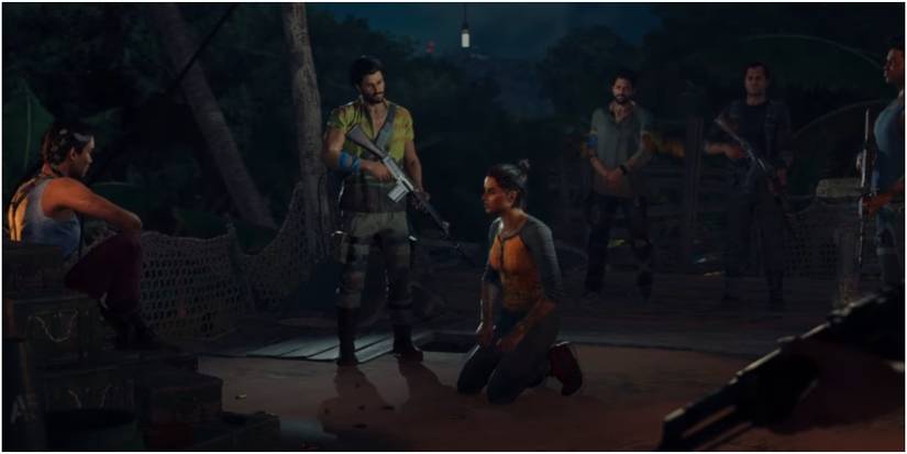 Far Cry 6 Clara Garcia And Libertad Holding Dani Rojas Captive