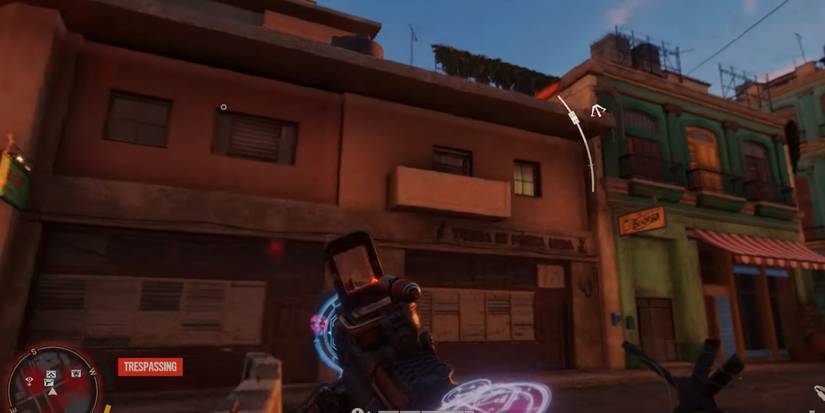 Far Cry 6 buildings opposite el rayo cinema in esperanza