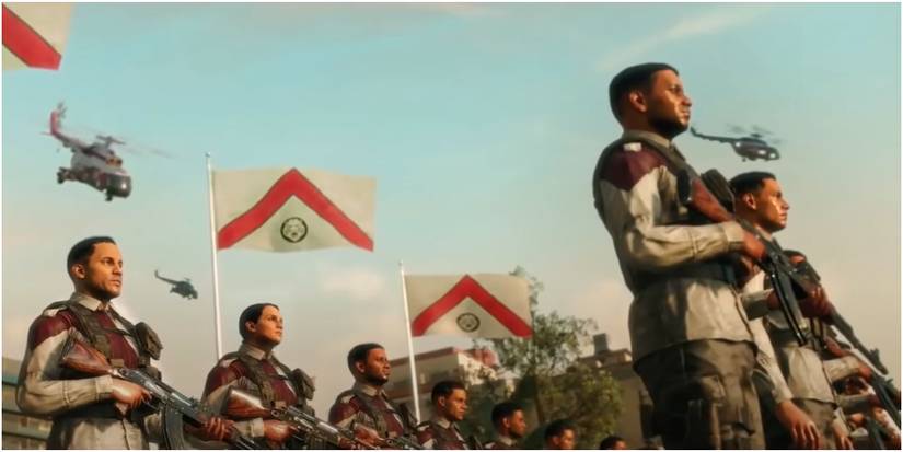 Far Cry 6 Fuerzas Nacionales De Defensa Troops On Display