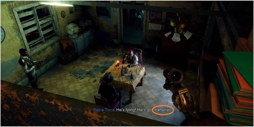 Far Cry 6 Senora Toca Dropping The Keyword During The Interrogation