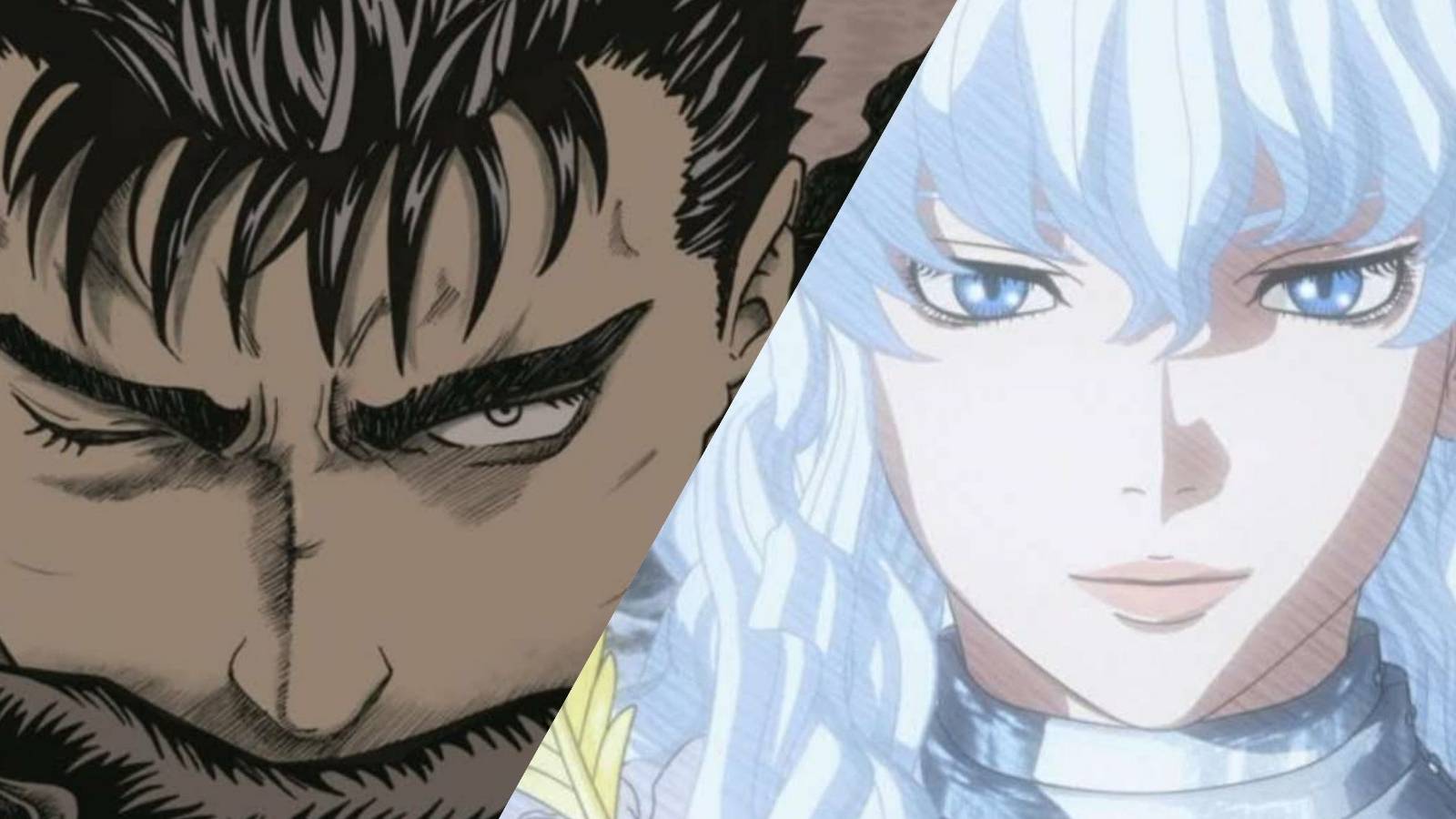 Featured Strongest Characters In Berserk Griffith and Guts