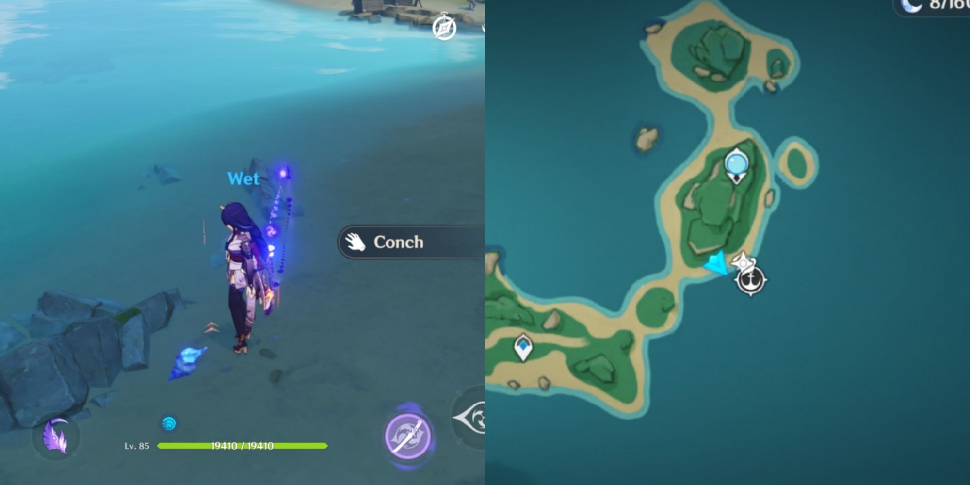 First Conch Location