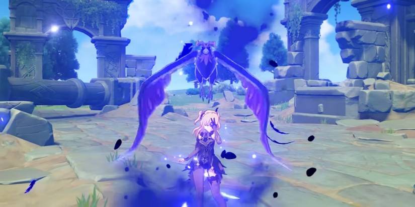 Genshin Impact Fischl and Oz