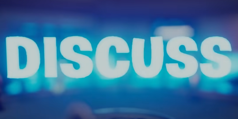 Screenshot of Fortnite Impostors Discuss screen