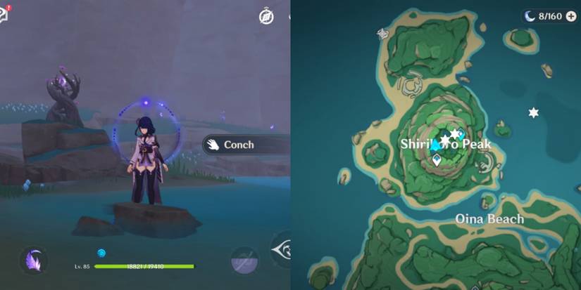 Fourth Conch Location