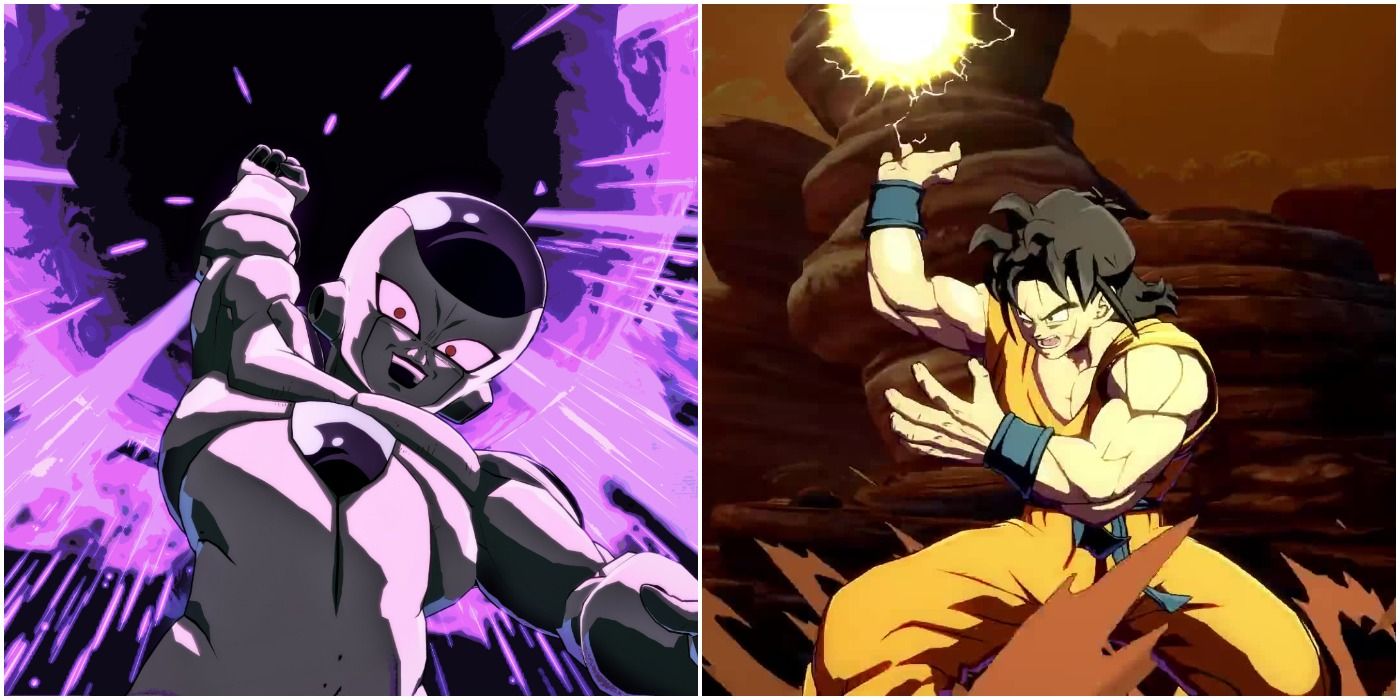 Frieza and Yamcha in Dragon Ball FighterZ